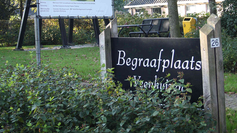 Begraafplaats Veenhuizen wordt opgeruimd