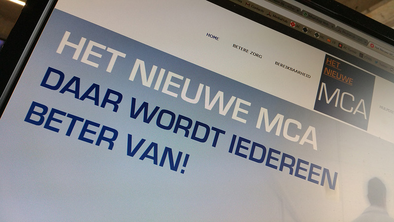 Anonimiteit 'nieuwe MCA' website: andere boodschap tijdens besloten bijeenkomst dan tijdens openbare vergadering
