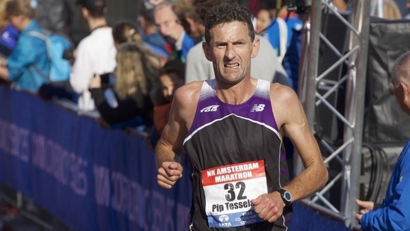 Pip Tesselaar Nederlands marathonkampioen masters 45+