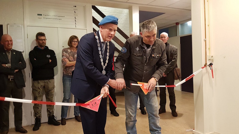 Burgemeester Ter Heegde opent veteranenhuis