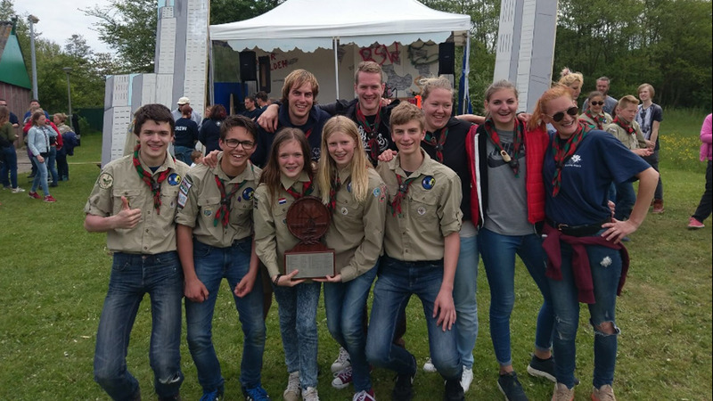 Ghostbusters van Scouting Angela winnen regionale scouting wedstrijden