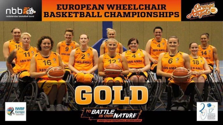Heerhugowaardse Lindsay wordt Europees kampioen met nationaal damesteam rolstoelbasketbal