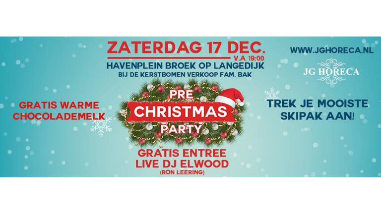 Pre-Christmas Party op Havenplein in Broek op Langedijk ?