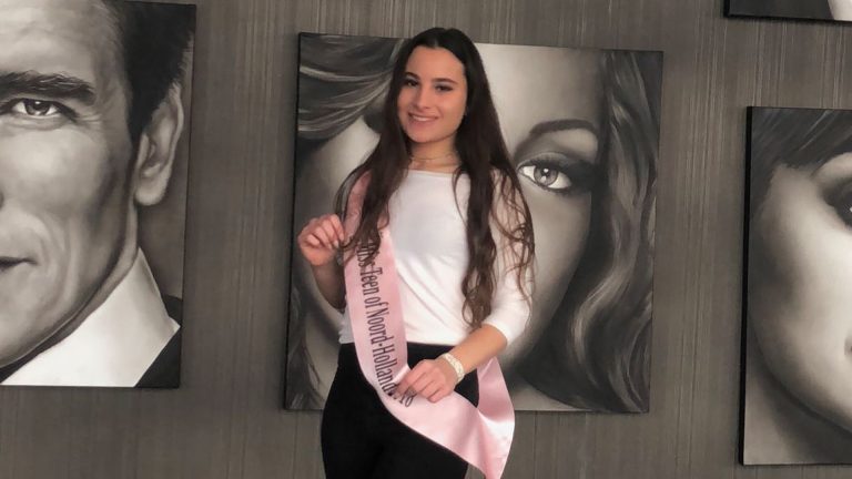 Melisa Mermer naar finale Miss Teen Noord-Holland 2018