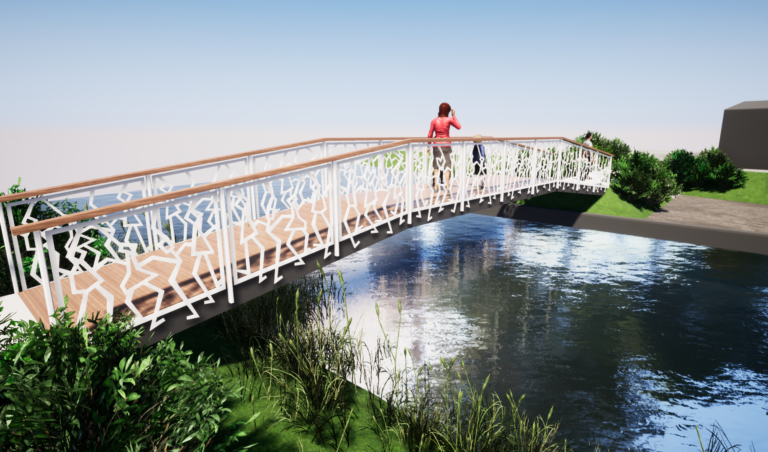 Vanaf oktober veilig naar school door nieuwe ‘Laansloot-brug’