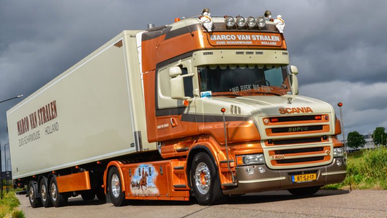 Marco van Stralen finalist in verkiezing ‘Mooiste Truck van Nederland’