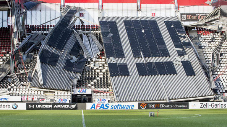 AFAS stadion voorlopig gesloten; OVV doet onderzoek