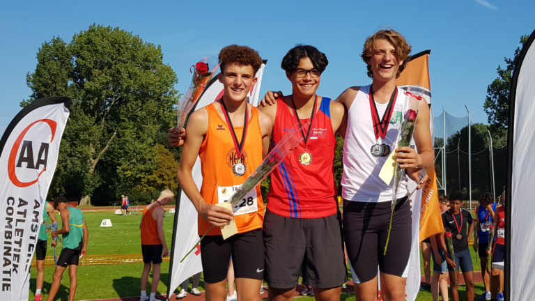 Hera-jeugdatleten Jared Broers en Lennart Boogaard beste van Nederland
