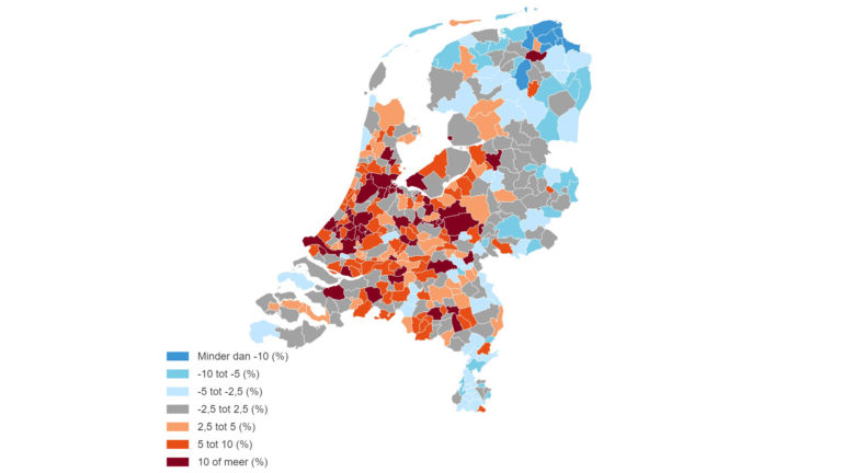 Langedijk in 2035: 3,7% meer inwoners, 10,4% meer 65-plussers