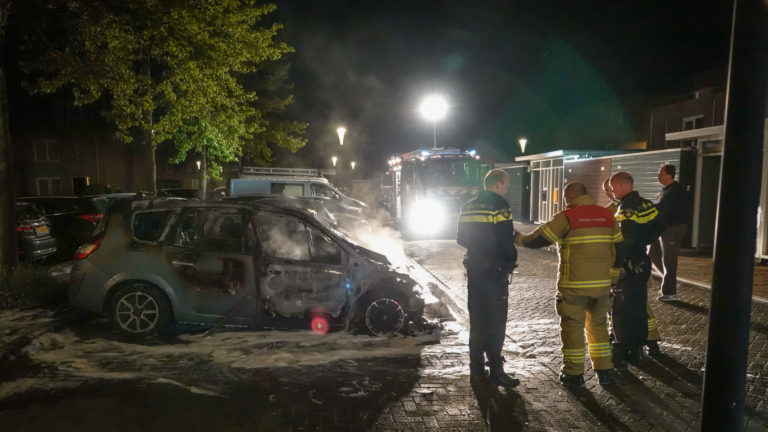 In 2019 kleine afname aantal autobranden in Heerhugowaard