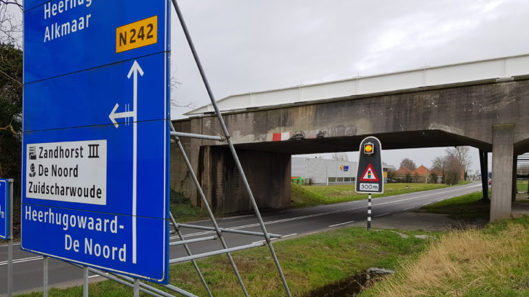 Reparaties aan Langebalkbrug: N242 vijf avonden en nachten dicht
