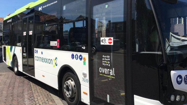 Vijf procent minder lijnbussen in de regio Noord-Holland Noord in 2021