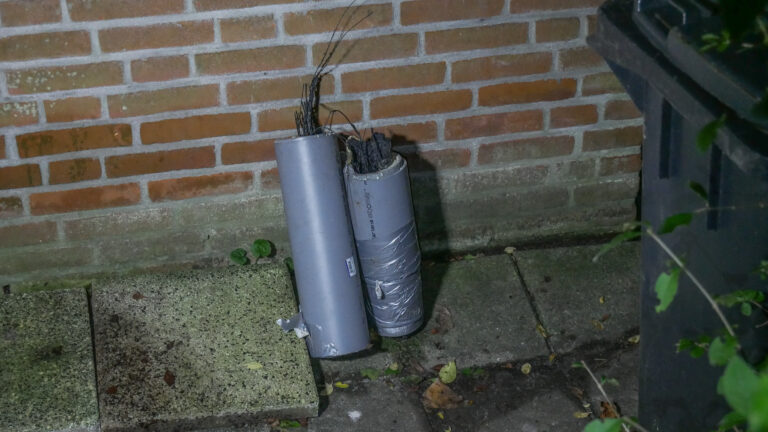 Flink tumult in Alkmaarse Gaffelstraat vanwege zelfgemaakt explosief