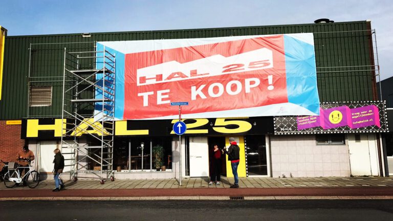 HAL25 start campagne na verkoop terrein door college Alkmaar