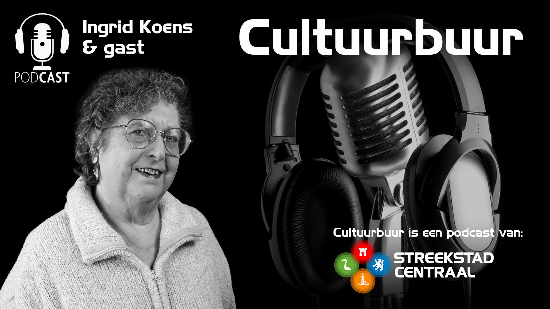 Podcast Cultuurbuur: Eugènie Herlaar, de eerste vrouwelijke nieuwslezer