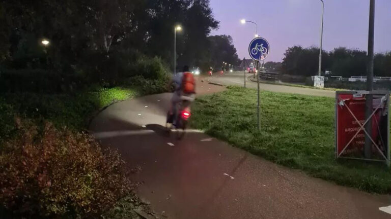 Fietsverlichtingcontroles in Heerhugowaard en Langedijk