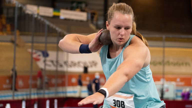 Hera-atlete Jessica Schilder verpulvert Nederlands indoorrecord kogelstoten