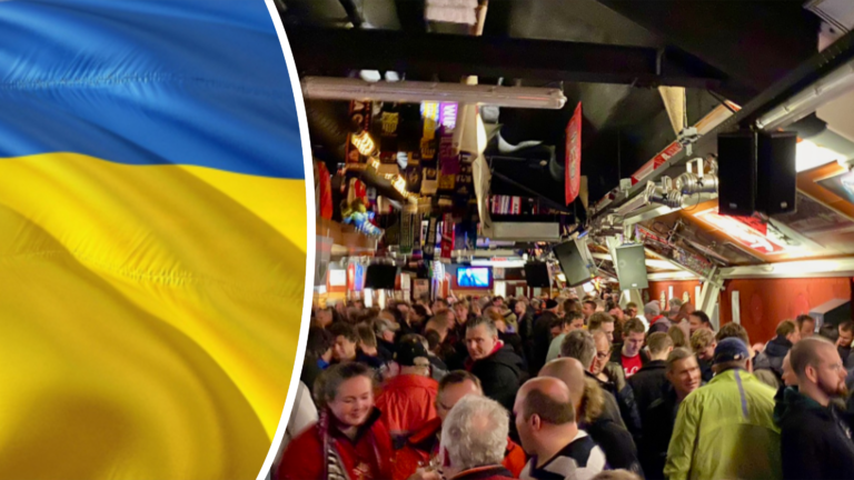 AZ-supporters drinken 10.000 euro bij elkaar voor Oekraïne: “Wat als we hadden gewonnen?”
