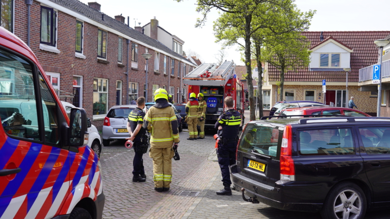 Kortsluiting in wasmachine zorgt voor korte brand Waterschapstraat in Alkmaar