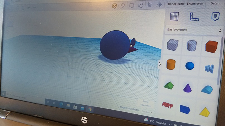 Workshop 3D ontwerpen in bibliotheek Heerhugowaard 🗓