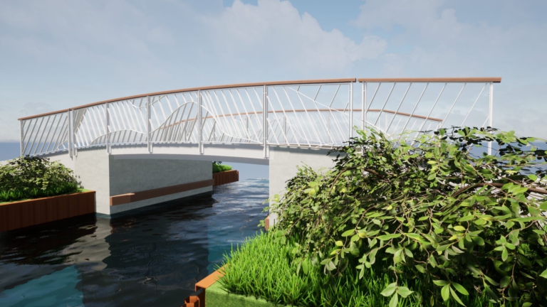 Nieuwe brug in Venpad en vaargeul vergroten doorvaarbaarheid in Sint Pancras