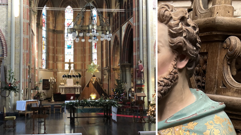 Nieuwe inzamelingsactie voor Alkmaarse Laurentiuskerk: “Matthias-beeld hoort in de kerk”