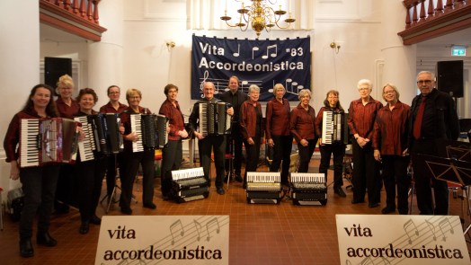 Vita Accordeonistica ’83 viert 40-jarig bestaan met jubileumconcert in Ontmoetingskerk 🗓