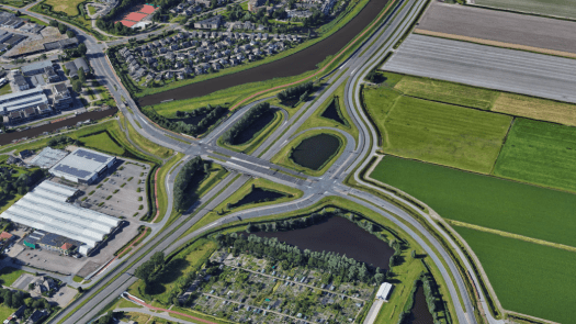 Nachtelijke afsluiting Kraspolderbrug tussen 12 en 17 juni leidt tot extra reistijd in en om Alkmaar
