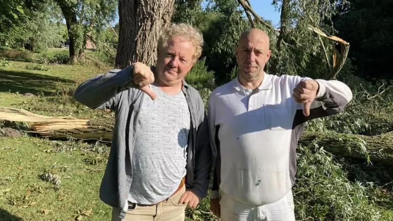 Buurtcamping in Alkmaars park Oosterhout kan niet doorgaan vanwege stormschade