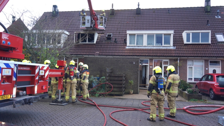 Flinke rookontwikkeling bij woningbrand in Alkmaar